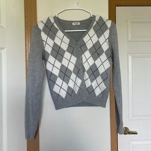 Pacsun button up crop